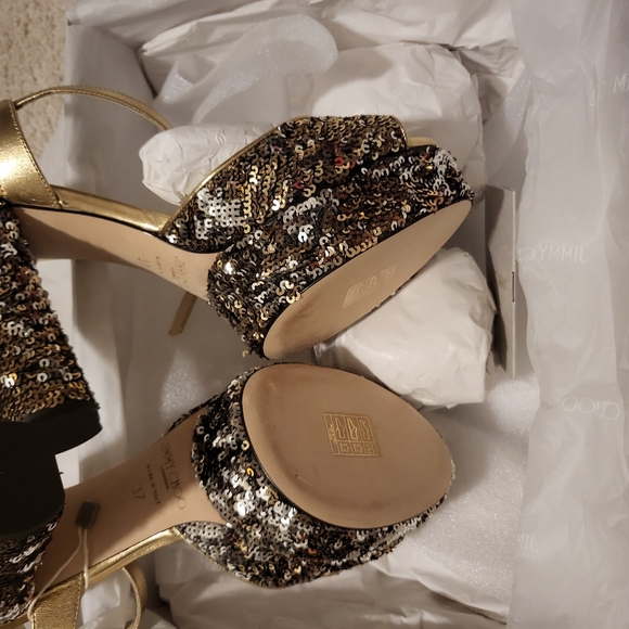Authentic Jimmy choo sequin heels - Picture 4 of 4